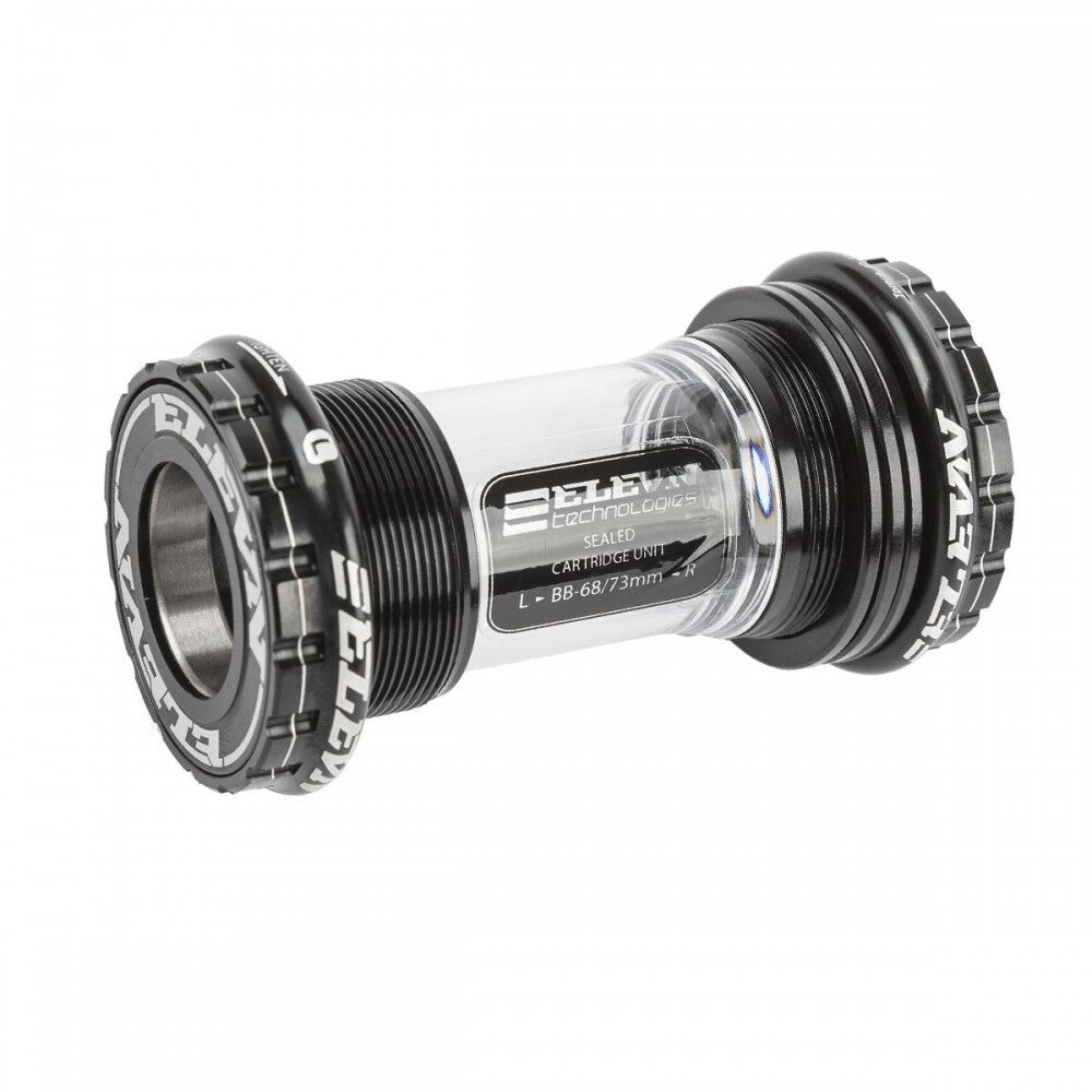 A close up of a Elevn Sealed External Bottom Bracket 68-73mm with ceramic bearings.