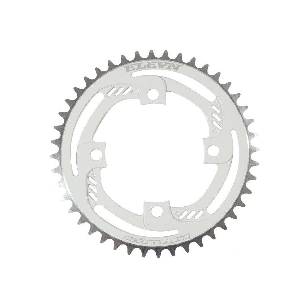 ELEVN 4 Bolt 104 Chainring / White / 36T