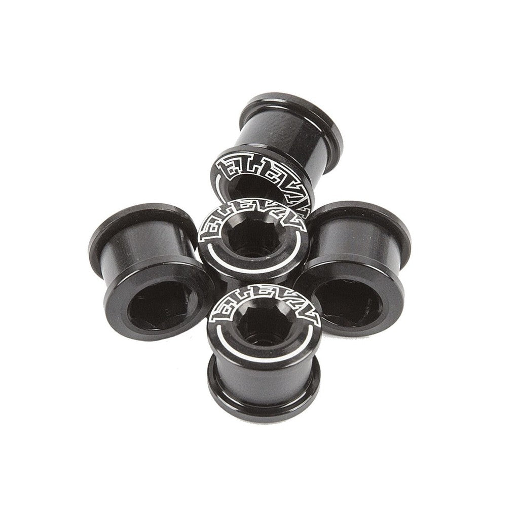 ELEVN Alloy Twin Allen Chainring Bolts  / Black / 6.5mm x 4mm