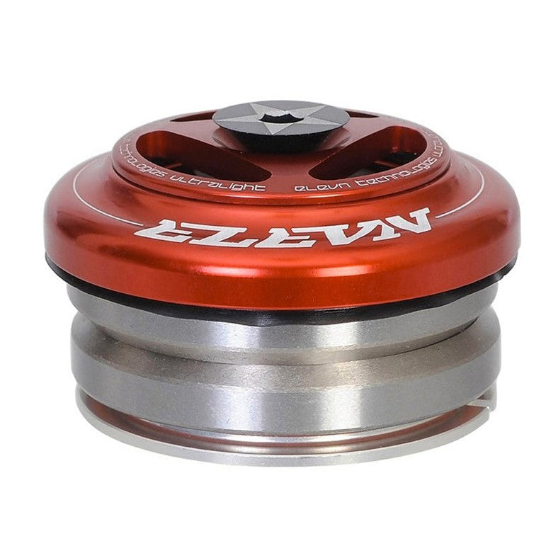 Elevn Integrated Step-Down Headset / Red / 1-1/8in to 1in