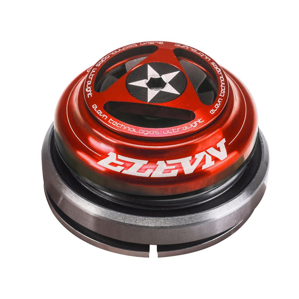 Elevn Integrated Tapered Headset / 45x45 1.5 Tapered / Red