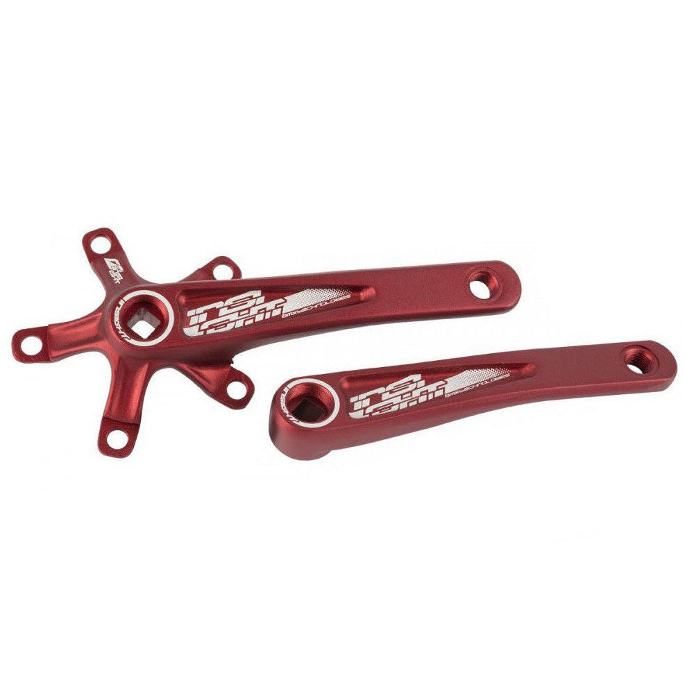 Insight Cranks Square-Drive 5 Bolt 110pcd  / Red / 130mm