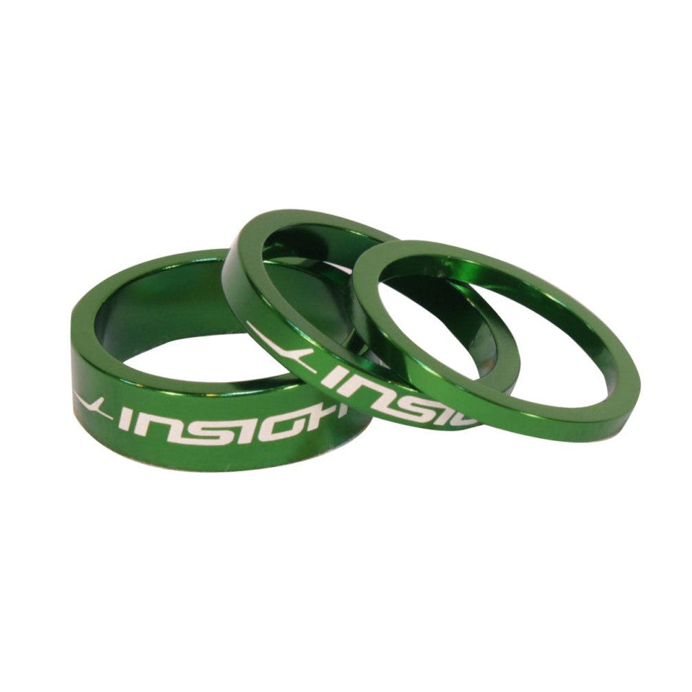 Insight Head Set Spacers 1 Alloy 3 / 1in / Green