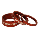 Insight Head Set Spacers 1 Alloy 3 / 1in / Red