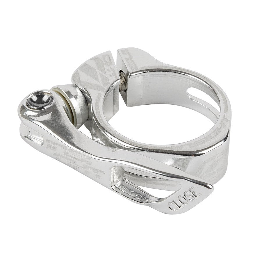 Insight Quick Release Seat Post Clamp  / 25.4mm / Polished