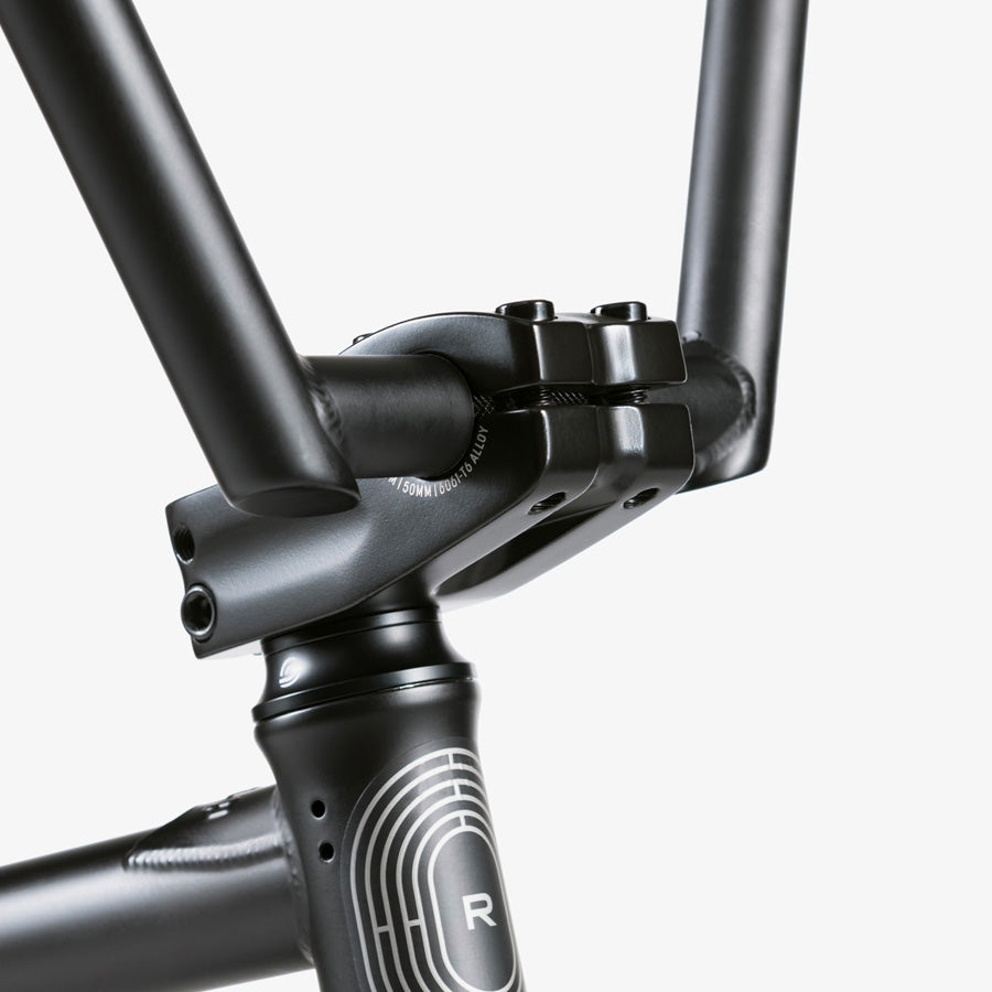 A close up of the handlebar on a Wethepeople Reason 20 Inch BMX Bike.