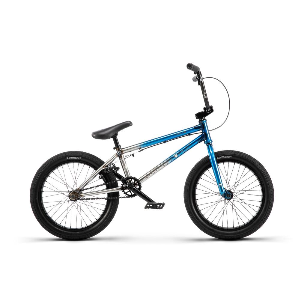 Wethepeople CRS 18 Inch Bike - Trans Blue Raw Fade