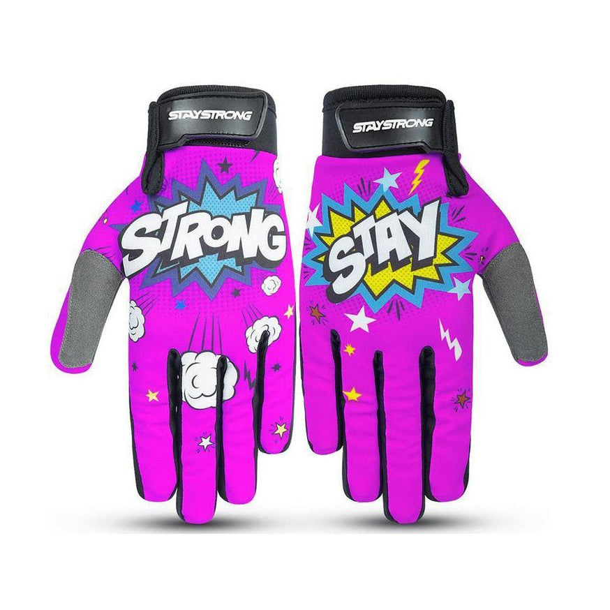 Stay Strong POW Glove / Pink / L