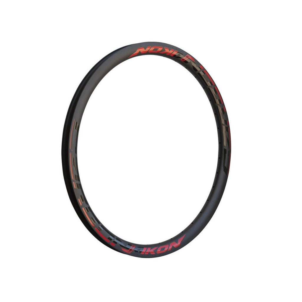 Ikon Carbon Rim (Braking Surface) / Black/Red / 24 x 1.75 / 36H