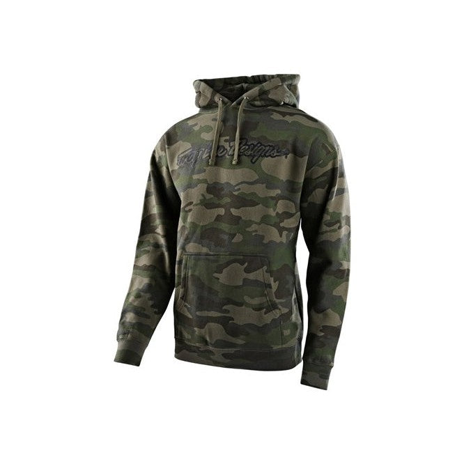 TLD Signature Hoodie / Camo Army Green / S