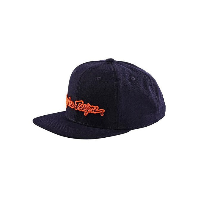 TLD Signature Hat / Navy/Orange