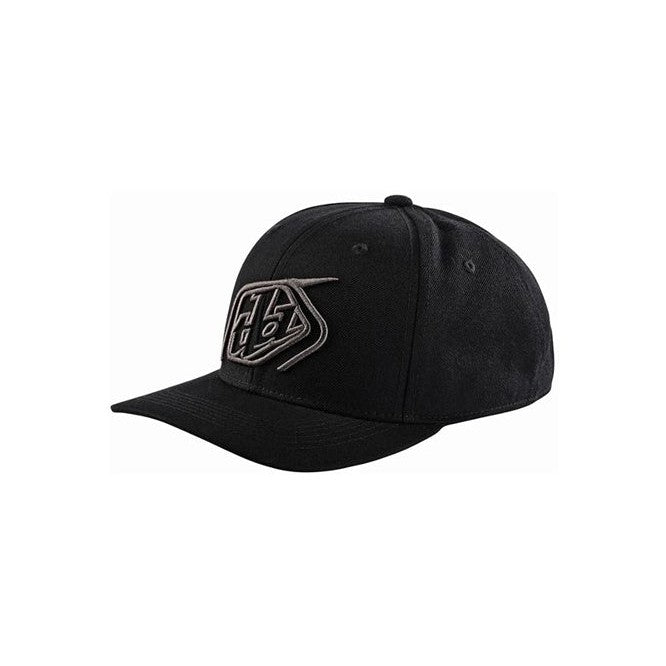TLD Crop Curve Hat / Black/Charcoal