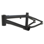 Fit Bike Co Misfit 12 Inch Frame shown in matte black alloy, replacement BMX frame only—no wheels, seat, or handlebars—displayed on a white background.