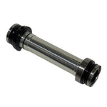 The Onyx Ultra 15mm Axle Conversion Kit, a metal cylindrical shaft with black circular end fittings, is shown on a white background.
