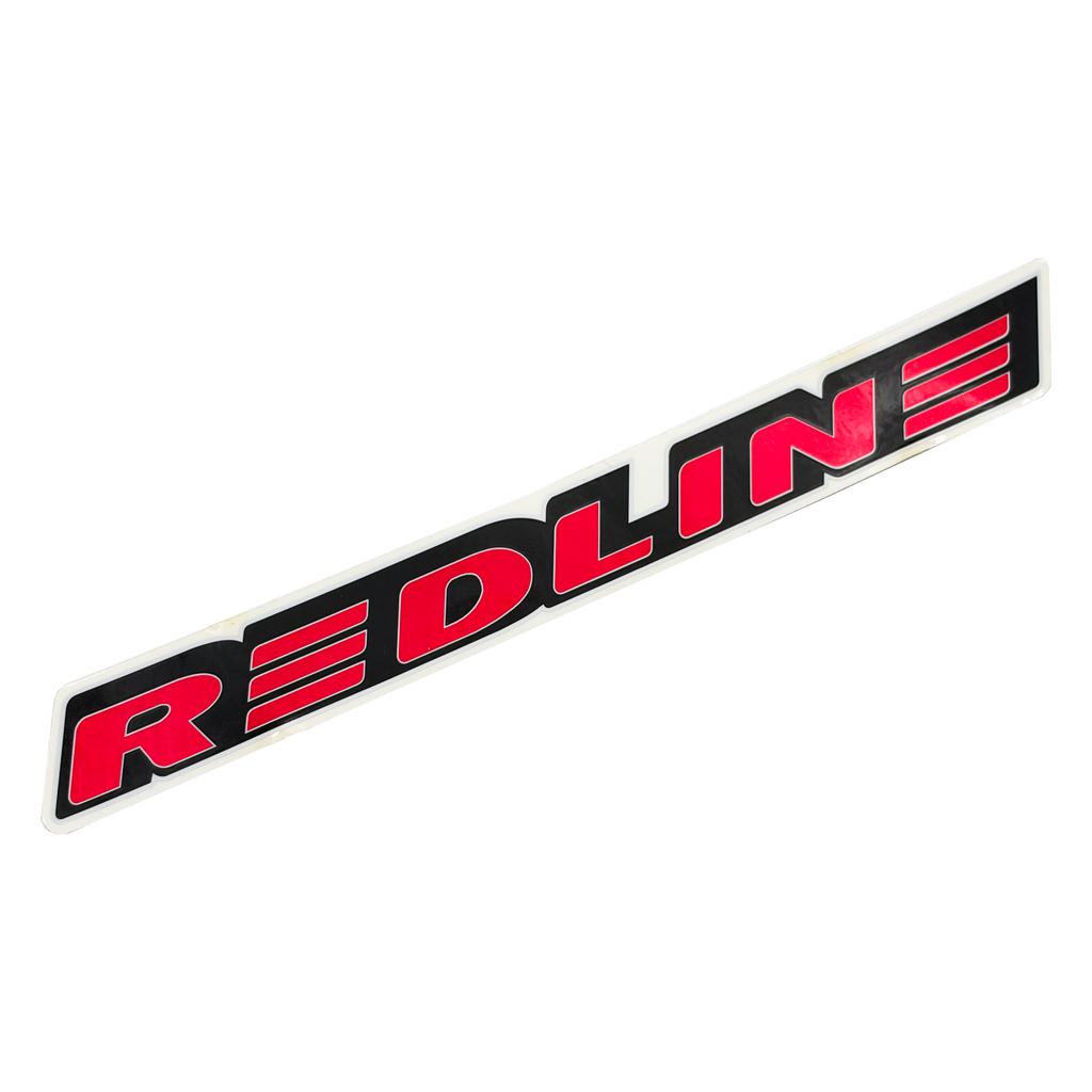 Redline 90's Logo Sticker (18x2cm)