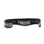 The Arise Clipper 406mm Rim Tape is a rolled black heavy-duty rim tape featuring "ARISE TECHNOLOGIES" and "44MM" printed in white on the surface.