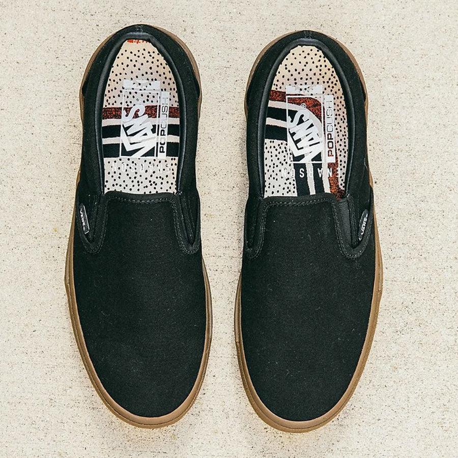 Vans BMX Slip On Shoes (Dennis Enarson) Black/Multi.