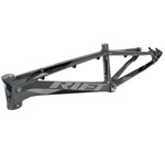 A Rift ES20D Frame Pro XL frame, designed for race season, adorned with the word "rift" and optimized for disc-only braking.