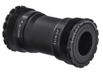 The T47 Internal 24mm 85.5mm Bottom Bracket, designed for bicycles, is shown in black with visible threads and markings against a white background.