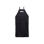 6MIL Shop Apron—black, heavy-duty with multiple front pockets and "6MIL" printed at the top, shown on a white background.