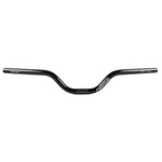 The Arise Xenon Mini Handlebar for kids features a slight upward and backward rise, lightweight 6061-T6 alloy construction, "RISE" and "100mm 31.8" labels on each side, shown against a white background.
