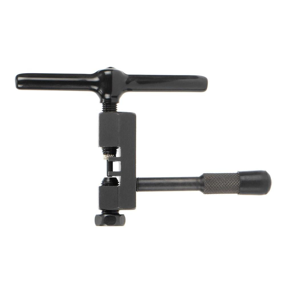 The 6MIL CB-01 Chain Breaker is a durable, reliable tool with a T-handle and adjustable pin, perfect for removing or inserting pins on bicycle, motorcycle, and BMX chains.