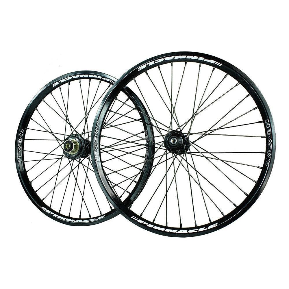 ANSWER 20 x 1.75 Pinnacle Pro Wheel Set / Black""