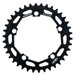 Answer Typhoon C4 5 Bolt Chainring isolated on a white background.