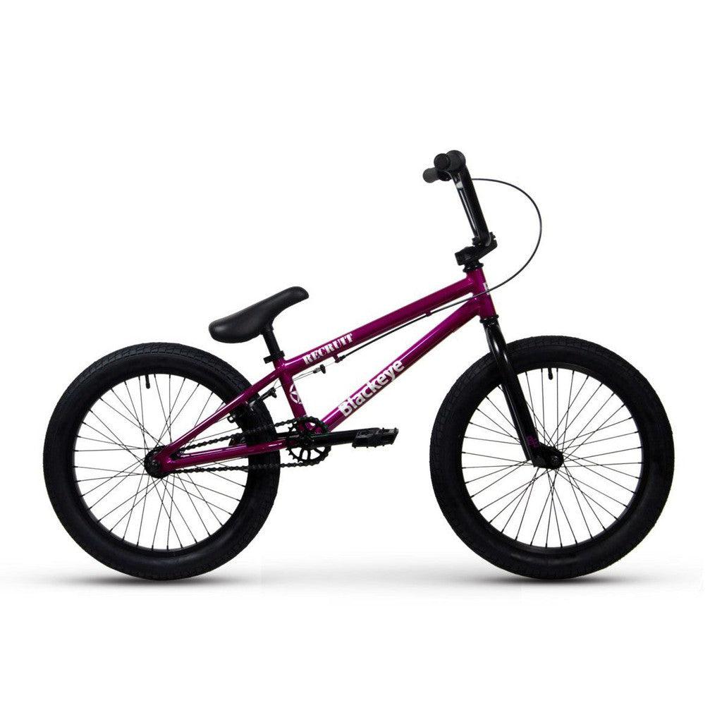 Black Eye Recruit 20 Inch Bike (2022) / Gloss Purple / 18.5TT