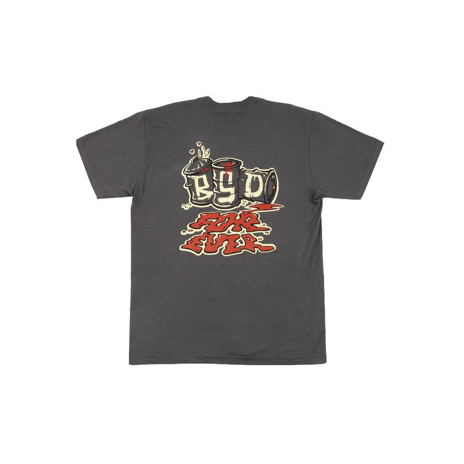 BSD Spillage T-Shirt / Ashphalt Grey / XL