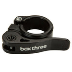 BOX Three Q/R Seat Clamp / Black / 25.4mm