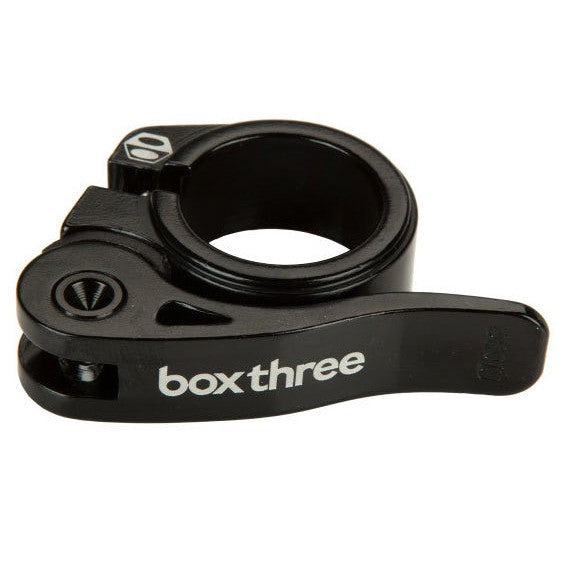 BOX Three Q/R Seat Clamp / Black / 25.4mm
