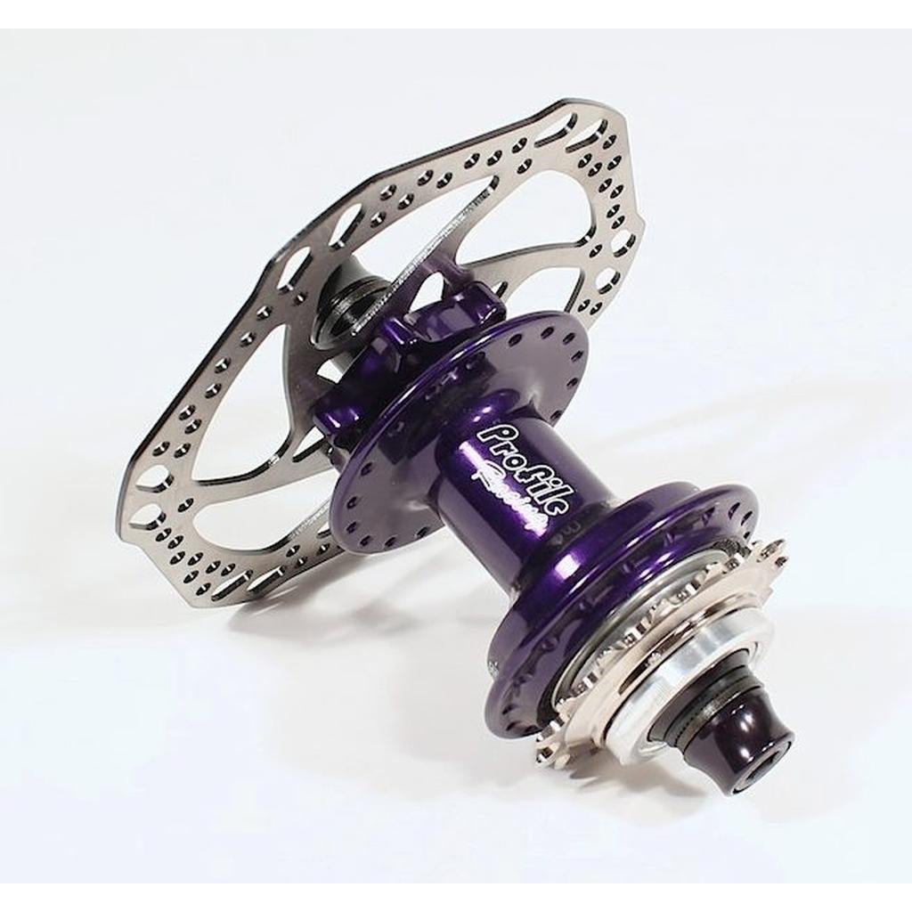 Profile Elite Rear Hub Disc / Purple