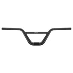 The Box One Oversized 31.8 Alloy Bars is a black BMX handlebar made from hardened aluminum, featuring a central bar connecting the two grips.
