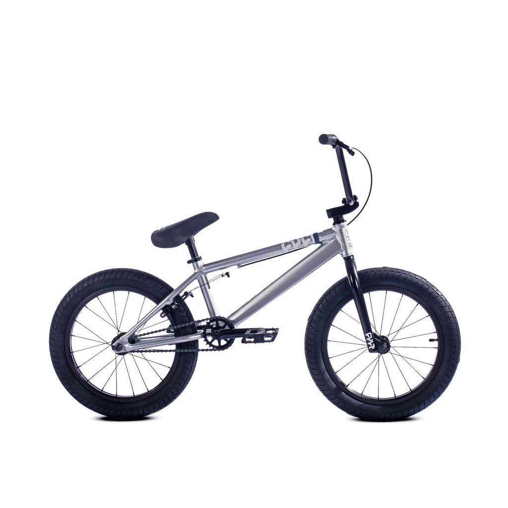 Cult Juvi 18 Inch Bike in Silver