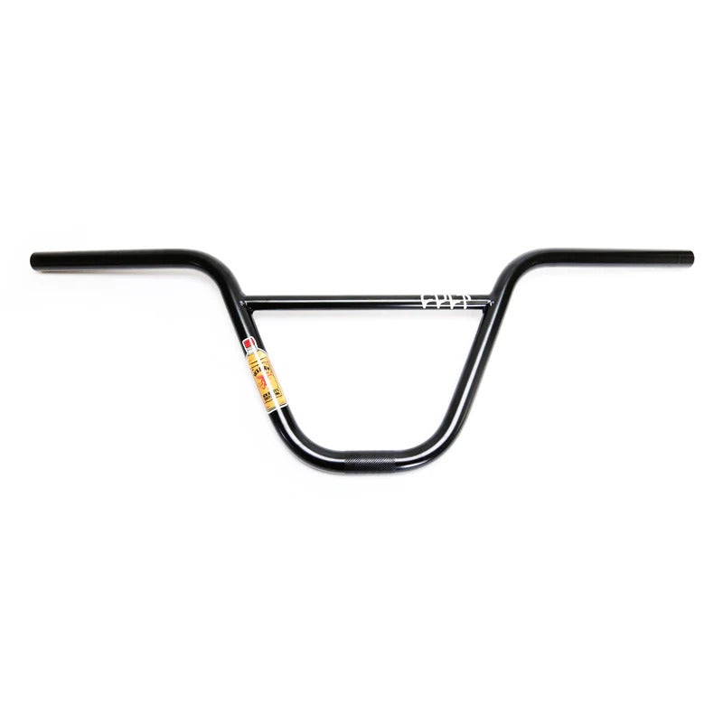 A black Cult Race Bars handlebar on a white background.