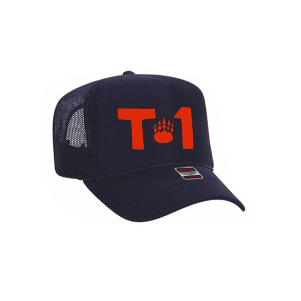 Terrible One Paw Trucker Cap  / Navy / One Size