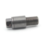 The BSD Substance XL Removal/Assembly Tool is a metal crank puller with a hex head and threaded section, perfect for removing and installing BSD bicycle crank arms—an essential addition to any bike tool kit.