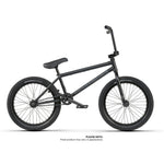 The Wethepeople Reason Shift 20 Inch Bike features a chromoly frame, thin tires, handlebars, and a seat. Slight appearance variations may occur in the final product.