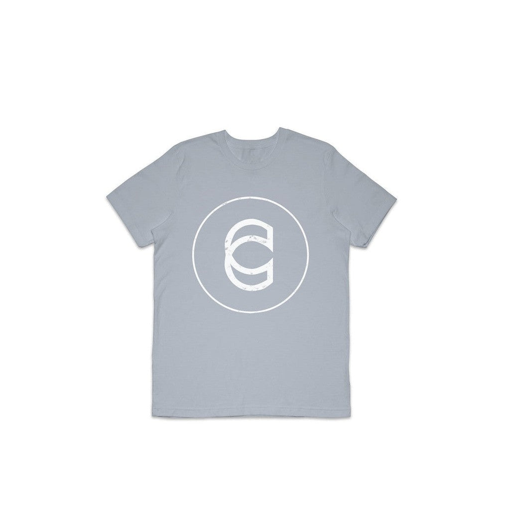Cinema Brushed Logo T-Shirt / Light Blue / L