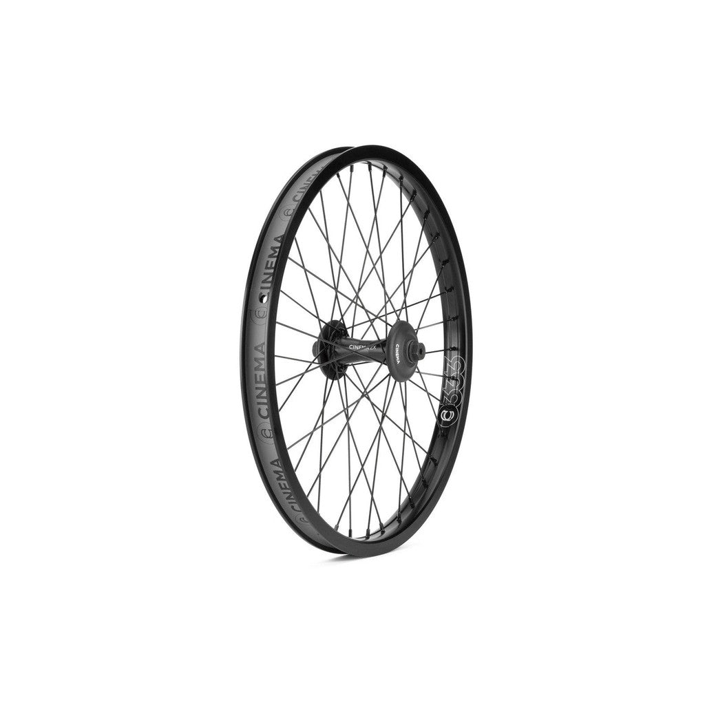 Cinema 333/ZX Front Wheel / Black / 10mm / 36h