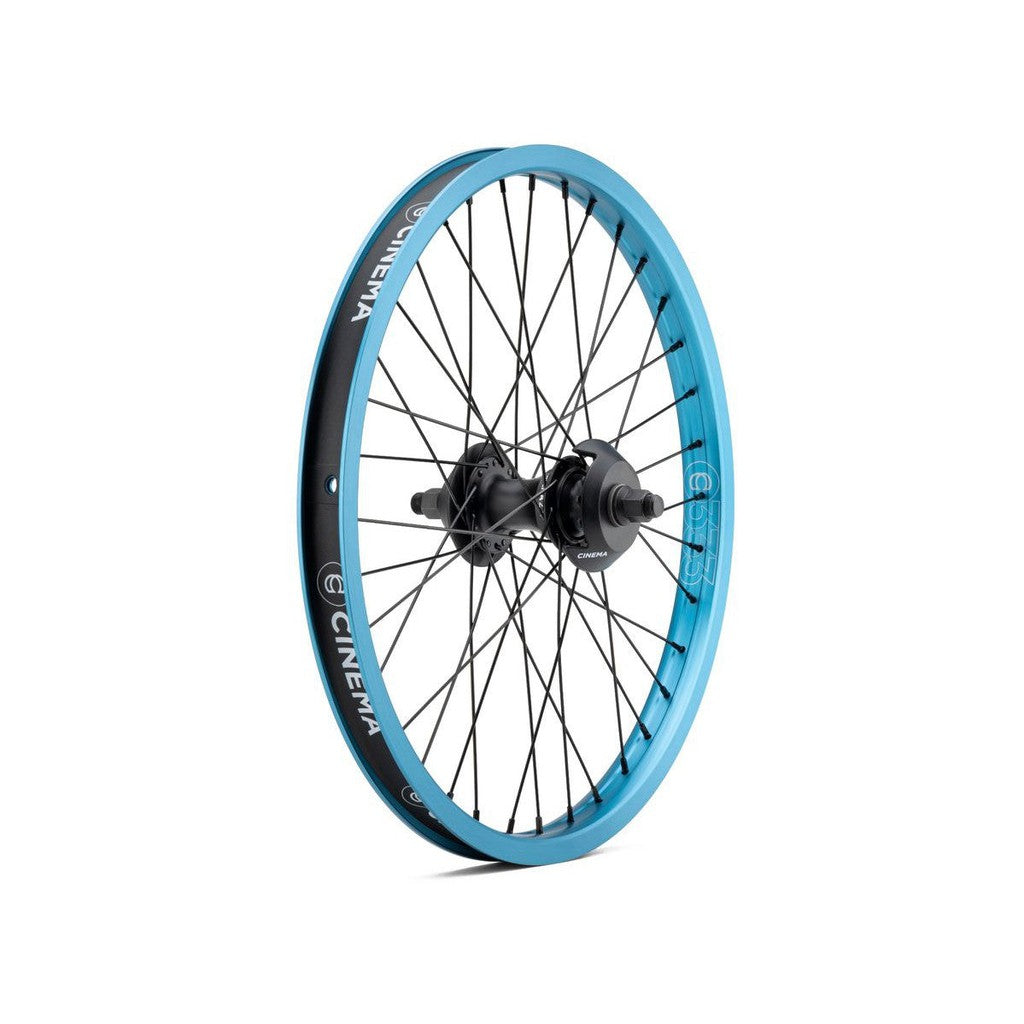 Cinema 333/ZX Rear Wheel / Blue/Black Hub / RHD