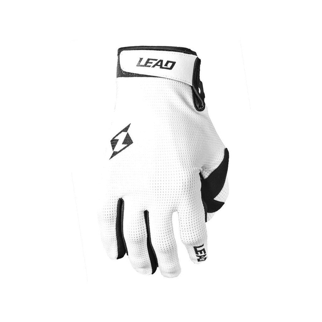 Lead Racewear Gloves / White / XS