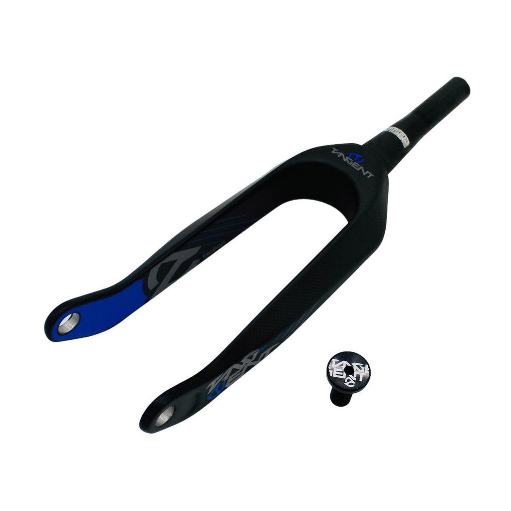 Tangent Expert/Pro Carbon Tapered Fork / Grey/Blue / 20mm