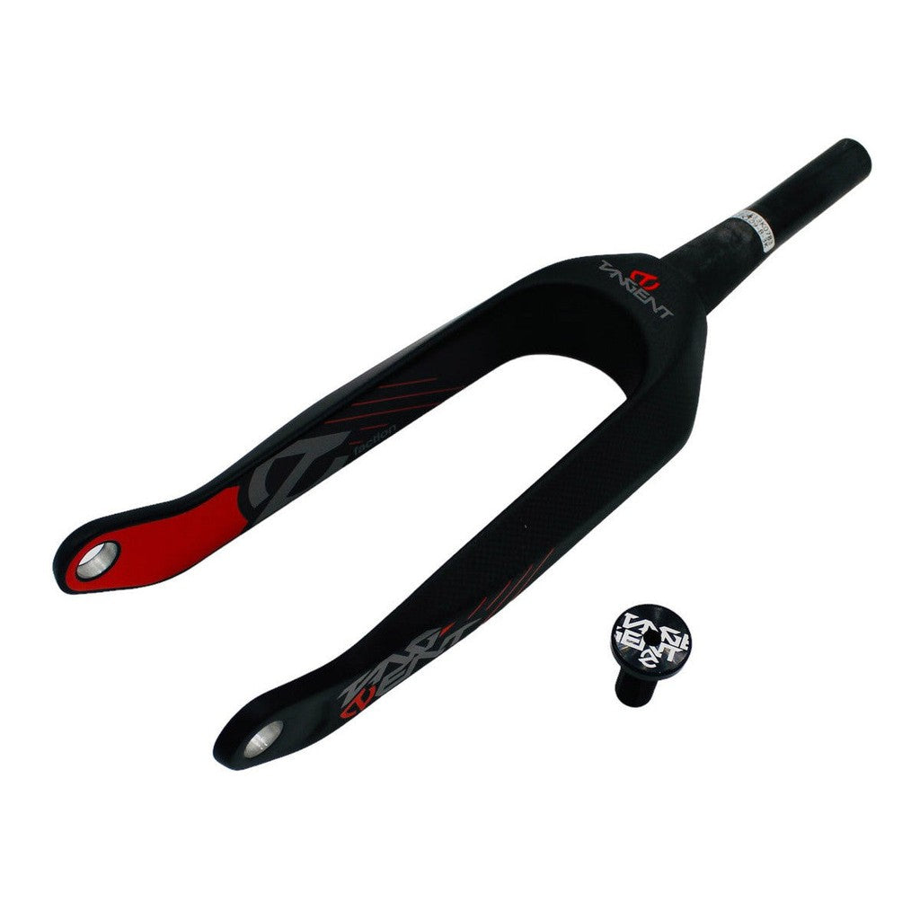Tangent Expert/Pro Carbon Tapered Fork / Grey/Red / 20mm