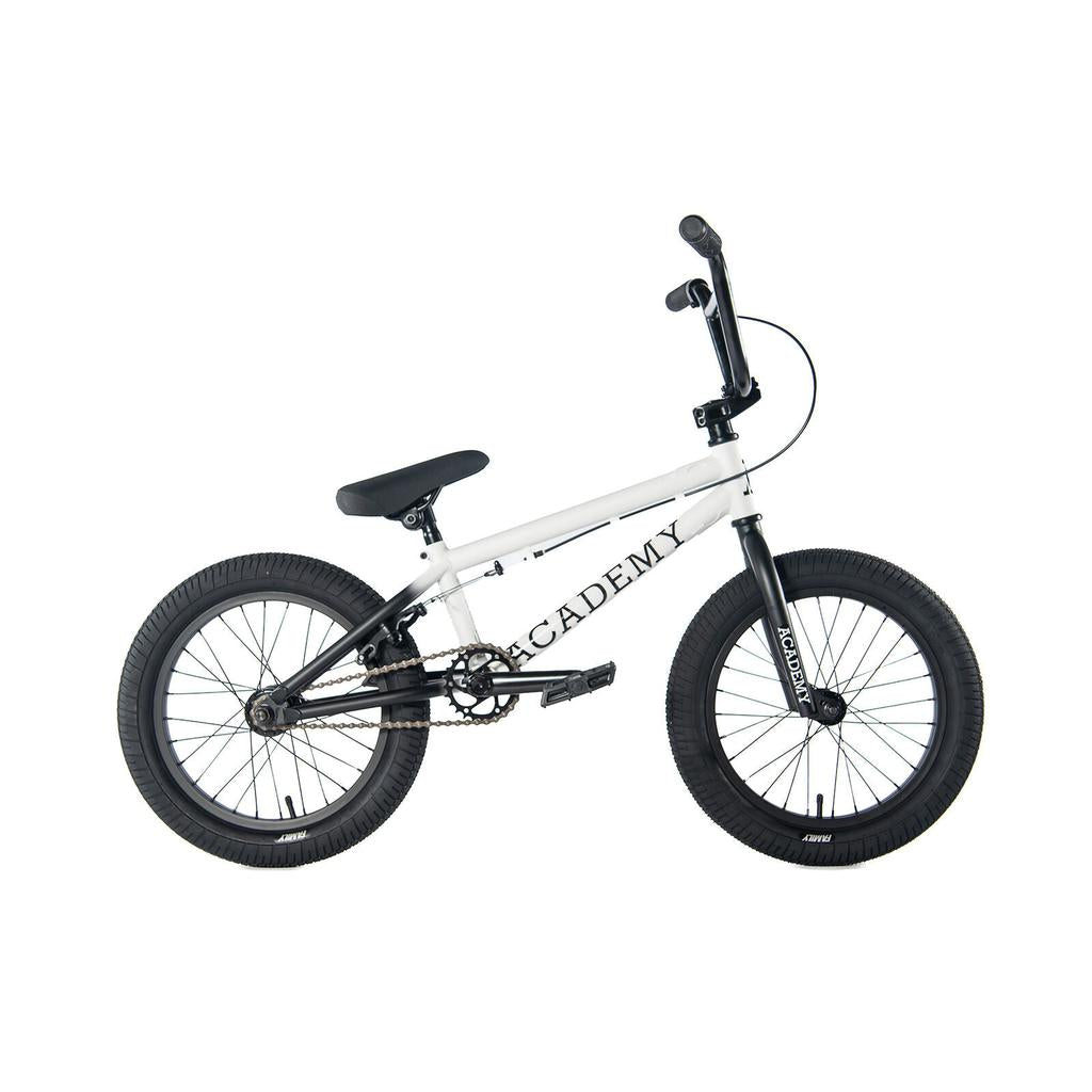 Academy Trooper 16 Inch Bike, White / Black Fade