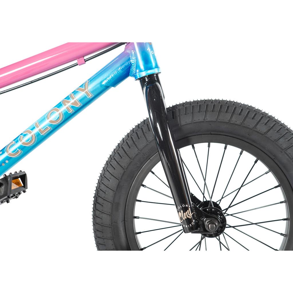 Colony Horizon 14 Inch Bike, Pink Aqua Fade