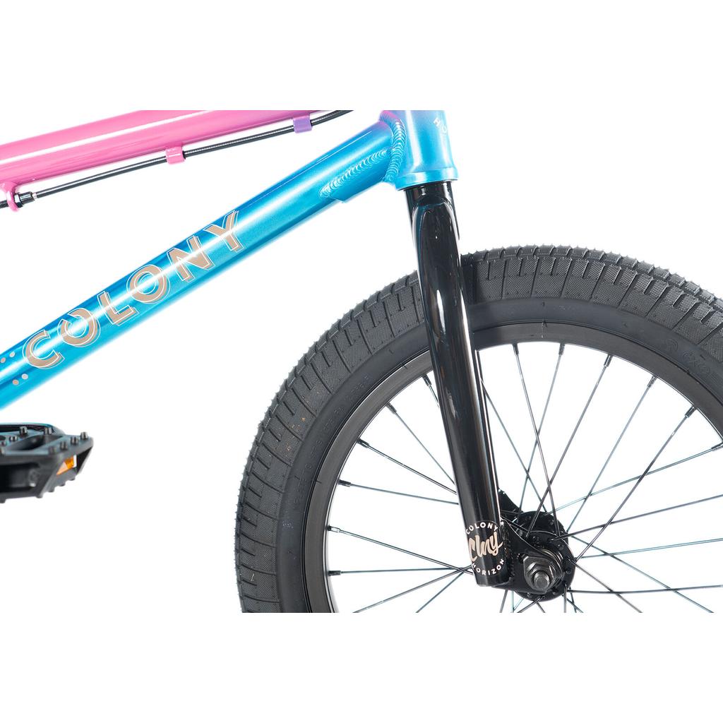 Colony Horizon 16 Inch Bike, Pink Aqua Fade