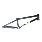 The Colony Cadet 16 Inch Frame is matte black with a white "COLONY" logo on the down tube, made from durable CrMo and displayed against a white background.