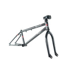 The Colony Bloody Oath Frame Kit is a limited edition BMX set in black, including the frame, fork, and stem, shown on a white background.